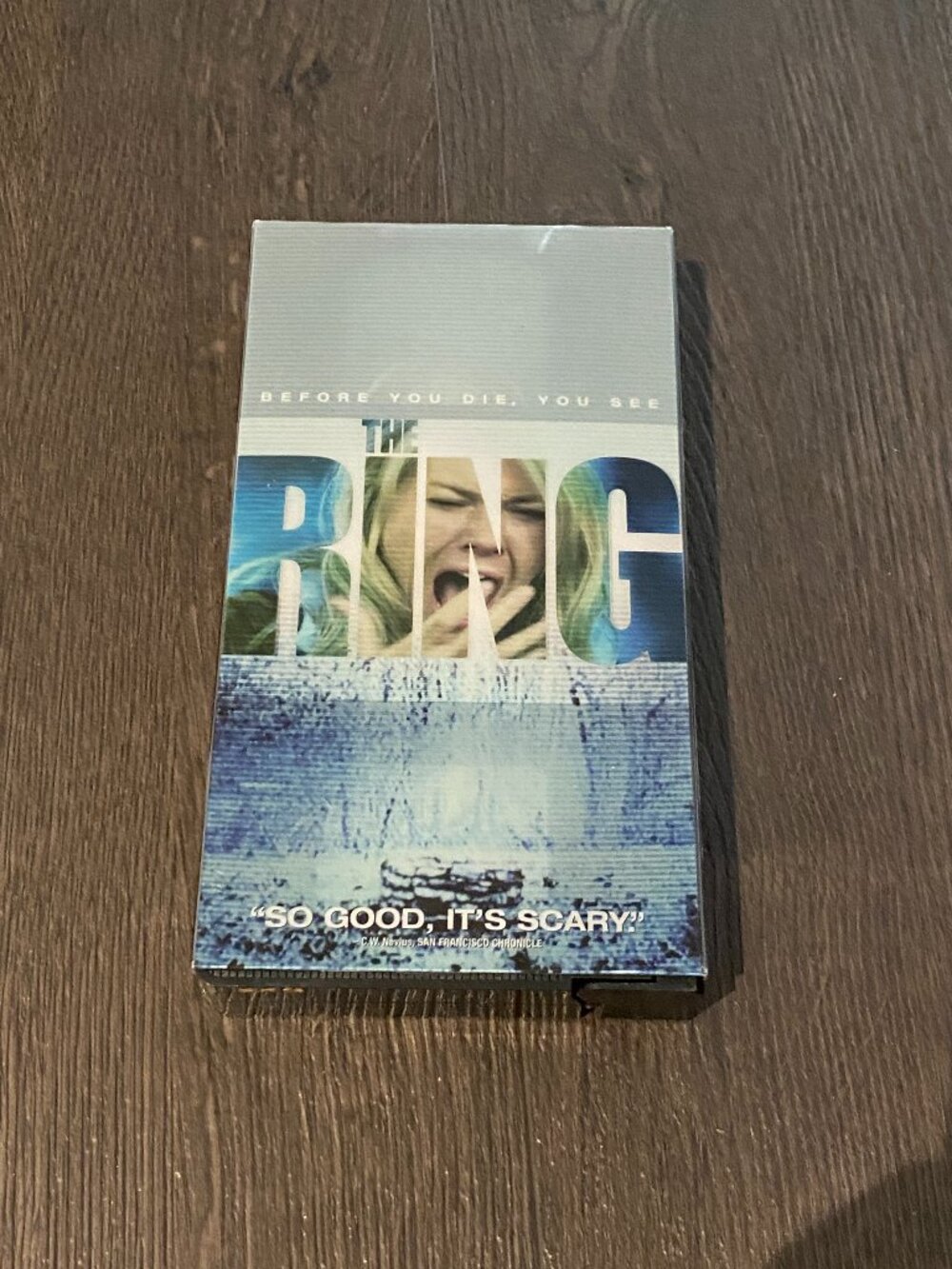 THE RING MOVIE FILM VHS - PLASTIC CASE PREOWNED